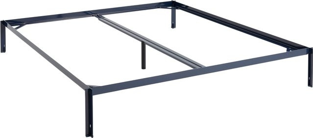 HAY Connect Bed in Blau aus pulverbeschichtetem Metall im Industrial Design - Bild 1