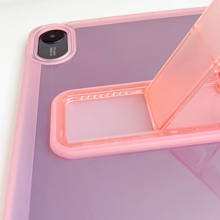 Xiaomi Tablet Hülle aus weichem TPU mit Ständer für Poco Pad, Redmi Pad Pro und SE 11, Ultra Slim Matte Clear Cover, Transparent - Bild 3