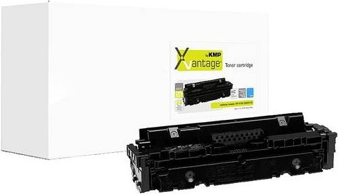 KMP Tonerpatrone Cyan kompatibel mit HP 415X W2031X für Laserdrucker mit 6000 Seiten Reichweite - Bild 1