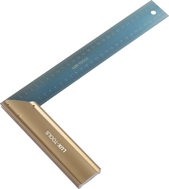 LUX-TOOLS Anschlagwinkel aus Stahl, 300 mm, Mehrfarbig - Bild 1