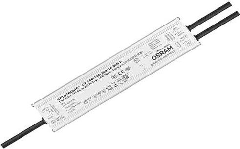 OSRAM HOMELIGHTING CV LED-Treiber Konstantspannung 106W 24.2V dimmbar in Silber mit Überlastschutz und IP67 Outdoor-Schutz - Bild 1