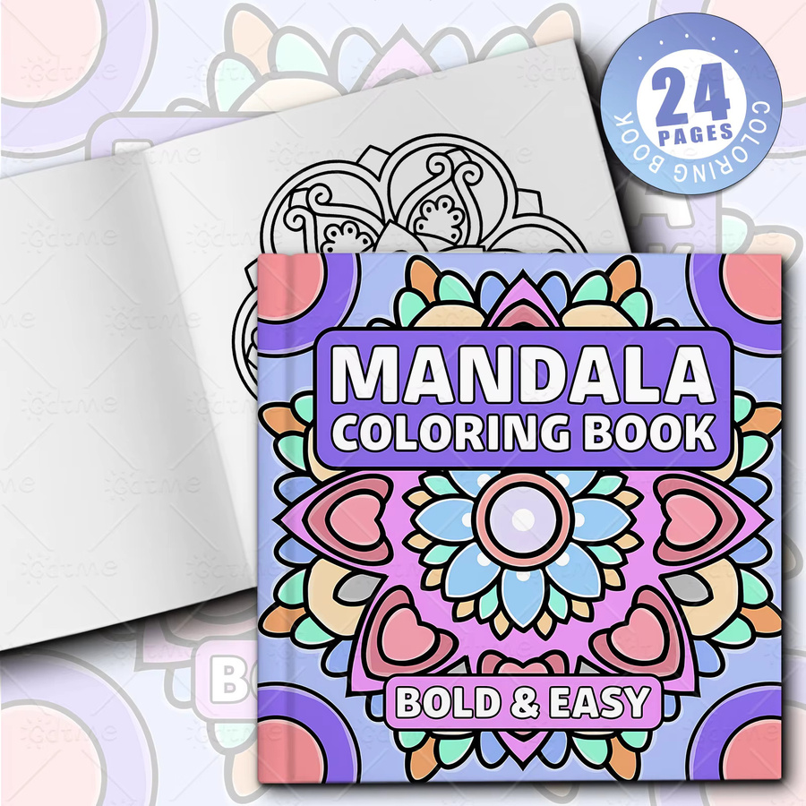 Mandala-Malbuch für Erwachsene Cozy Spaces Coloring mit gemütlichen Motiven zur Entspannung, Mehrfarbig - Bild 2