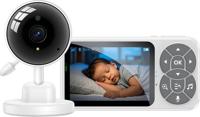 Baby Monitor Yesido KM26 mit Wi-Fi, Kamera und Nachtsichtfunktion, Weiß - Bild 1