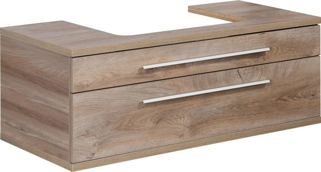Fackelmann Waschtischunterschrank Stanford Eiche Natur B/H/T: 110 x 46 x 50 cm - Bild 1