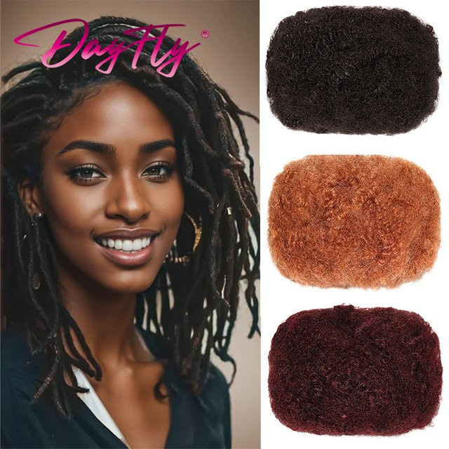 DAYFLY Lockiges Echthaar, 30 g, Unisex - Bild 1