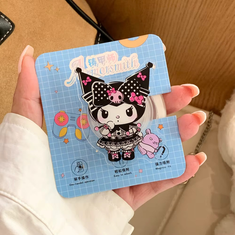 Sanrio Faltbarer magnetischer Handyhalter im süßen INS-Style mit Hello Kitty, Kuromi und Melody - Bild 2