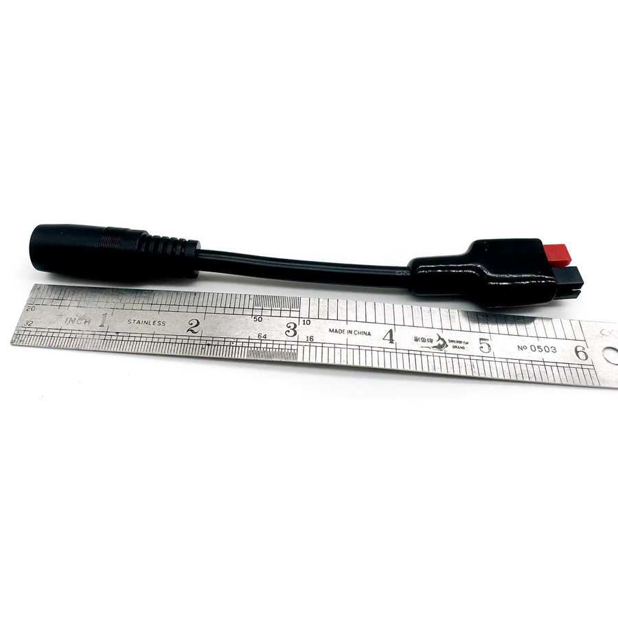 Jackery Anderson Power Pole zu DC 8020 Stromkabel mit 8,0mm x 2,0mm Buchse und 16AWG, Schwarz, für Solarmodule, Generatoren und tragbare Powerstations - Bild 4