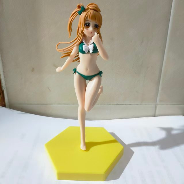 Bandai School Idol Serie Anime-Mädchen, stehende Badeanzug-Figur, Bunt / Mehrfarbig - Bild 1