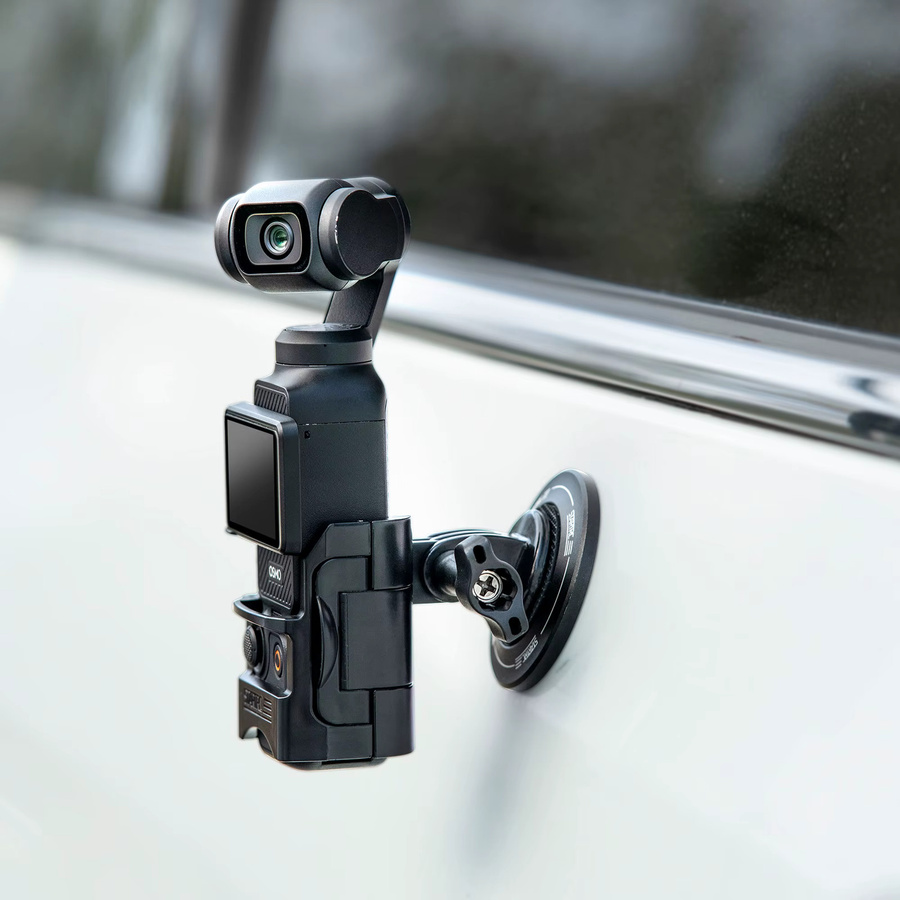 STARTRC Magnetische Basishalterung in Schwarz für DJI OSMO Pocket 4/3, Insta360 X3 X4, Go3 und GoPro 13 12 11 10 Kamera-Zubehör - Bild 3
