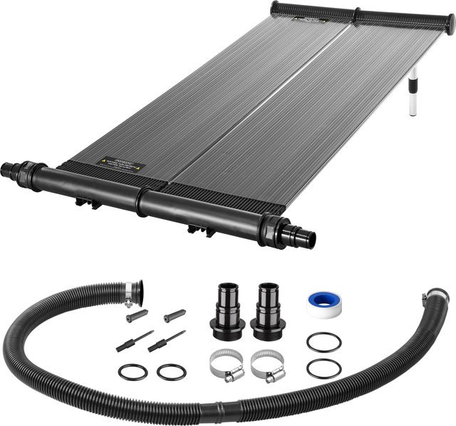 Solar Poolheizung in Anthrazit B/T/H: 116 x 66 x 6 cm - Bild 1