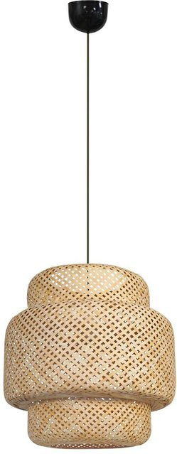 Pocoline Pendelleuchte Bamboo aus Bambus in Natur, Höhe: 120 cm, Durchmesser: 40 cm - Bild 1