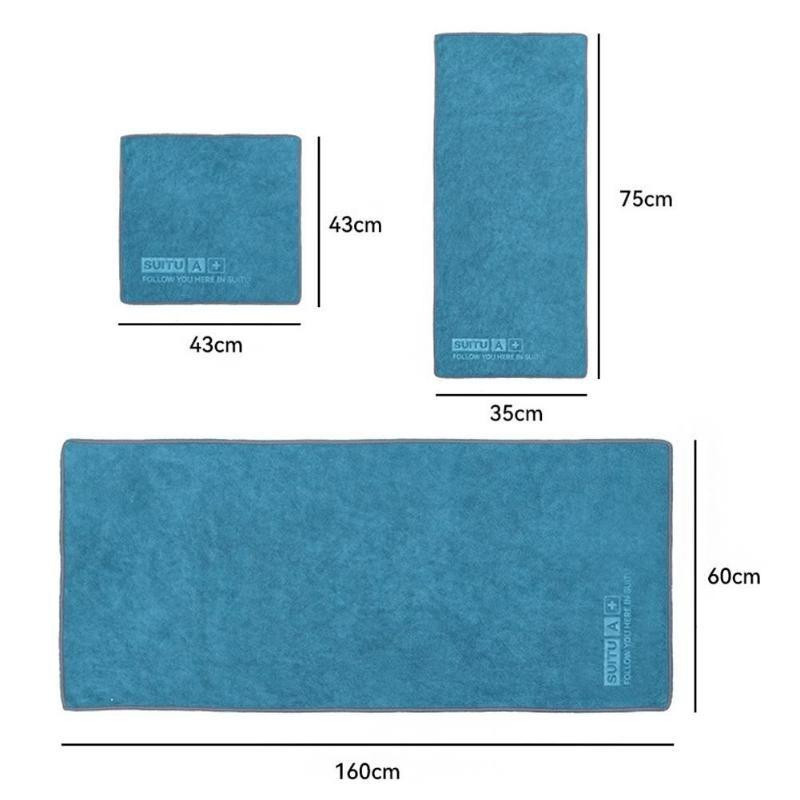 YJSTY Auto-Mikrofaser-Handtuch zur Autopflege und Detailierung, Blau, 30 x 60 cm - Bild 4