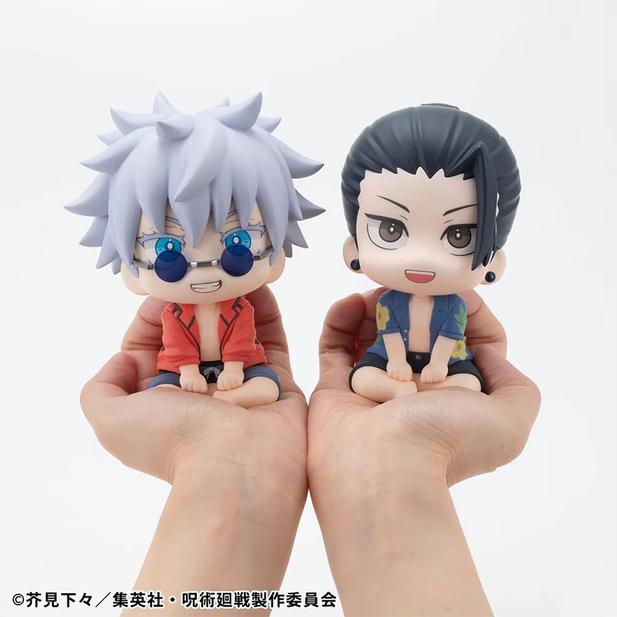 Bandai Jujutsu Kaisen Anime Figur Look Up Q Version Satoru Gojo und Suguru Geto Multicolor, Höhe: 10 cm - Bild 3