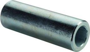 BS Rollen Achsrohr in Silber, Durchmesser: 10,0 cm, Breite: 29 cm, Höhe: 6,8 cm - Bild 1