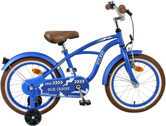 VOLARE Blue Cruiser Kinderfahrrad, 16 Zoll, blau - Bild 1