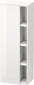 Duravit Hochschrank DuraStyle in Graphitgrau Matt und Weiß Matt, B/T/H: 50 x 36 x 140 cm - Bild 1