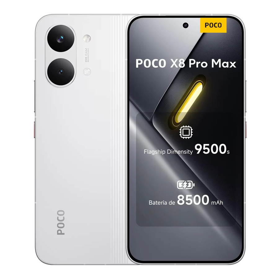 Xiaomi POCO X8 Pro Max 5G Smartphone Weiß 512GB 12GB RAM NFC Android - Bild 4
