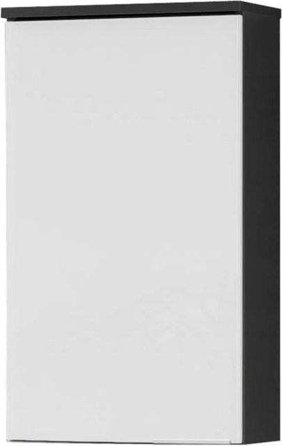 Fackelmann Bad-Hängeschrank Kara mit Soft-Close-Tür, B/T/H: 40,5 x 22,5 x 69,6 cm, Anthrazit oder Weiß - Bild 1