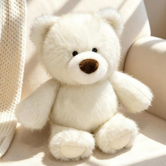 Kawaii Tiere Puppe Plüschtier, Weiß, ab 14 Jahren - Bild 1