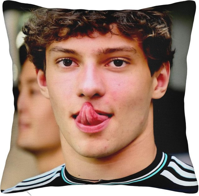 Personalisierte Kimi Antonelli Racing quadratische Kissenhülle aus Polyester, Mehrfarbig, B/B/B: 30 x 30 x 30 cm - Bild 1