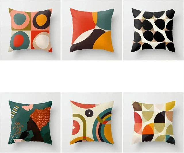 Nordic Moran Abstrakter Kissenbezug für dein Wohnzimmer Home Decor - Bild 1