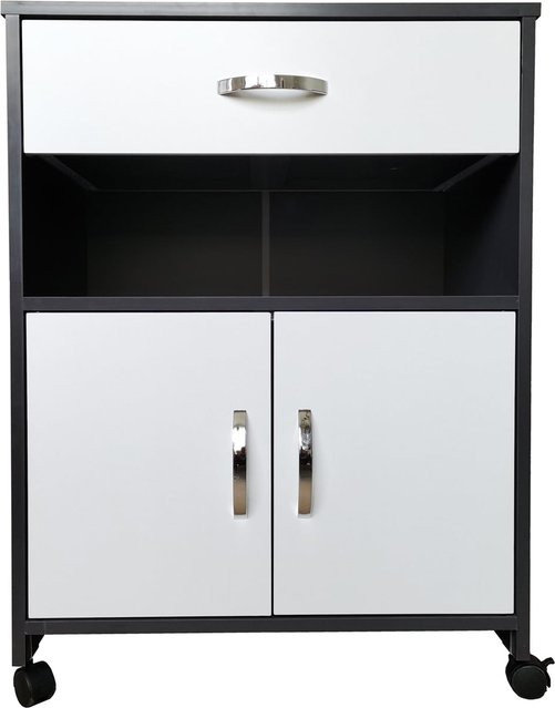 HTI-Line Küchenschrank Blanca in Weiß mit Regalfächern und Schubladen - Bild 1
