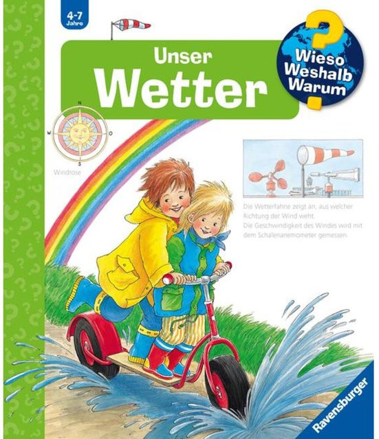 Wieso? Weshalb? Warum? Band 10: Unser Wetter, Ravensburger, Pappbilderbuch - Bild 1