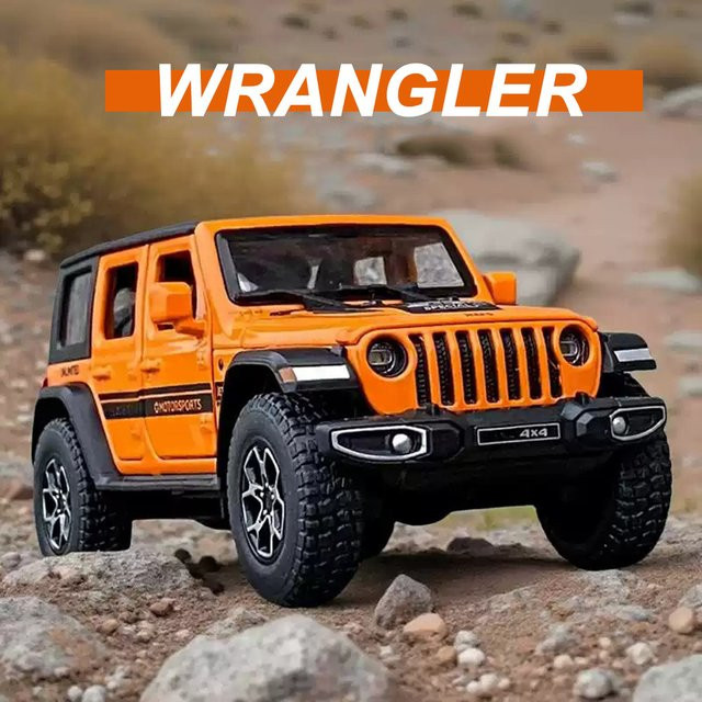 RMZ city Wrangler Rubicon Modell, 1:32, Diecast Auto, mit Licht und Sound - Bild 1