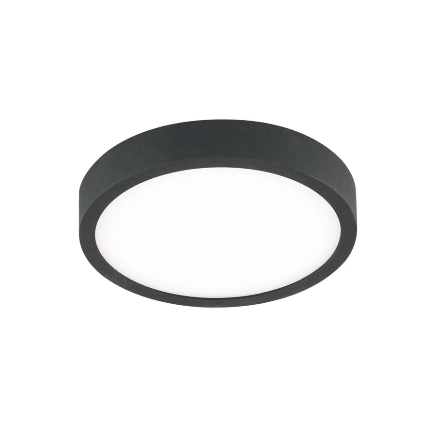 Orion Leuchten LED Deckenleuchte aus Opalglas in Schwarz, Durchmesser: 14 cm, 12W, 820LM, 3000K Warmweiß - Bild 2