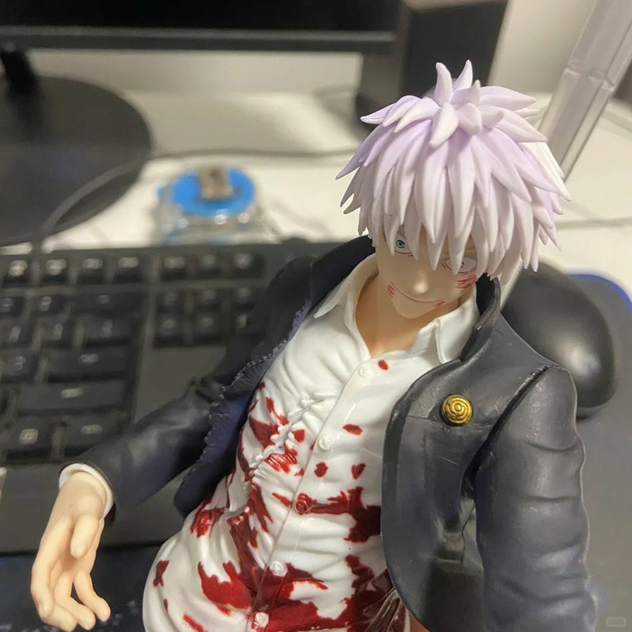 Yiran toy 1 Jujutsu Kaisen Gojo Satoru Actionfigur PVC Modell 18cm - Bild 1