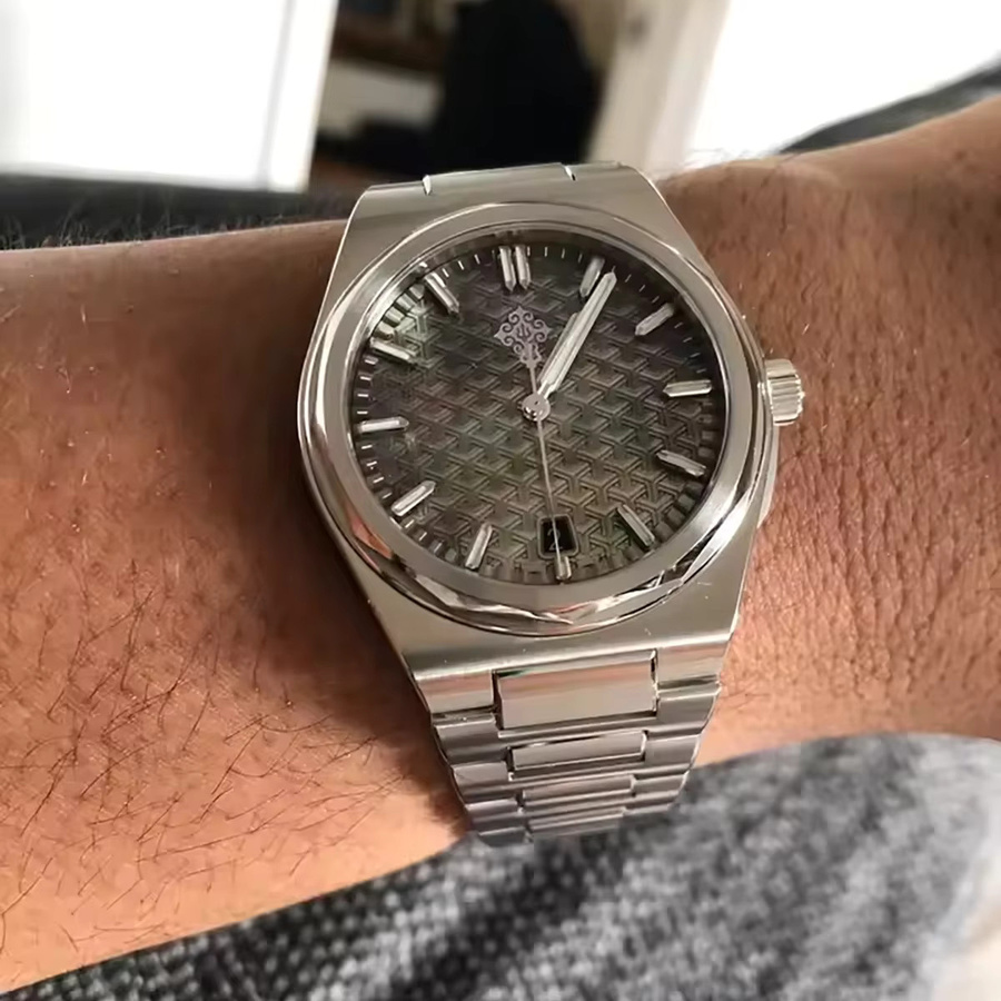 IX&DAO Armbanduhr Automatik, Edelstahl, 37 mm, Herren - Bild 5