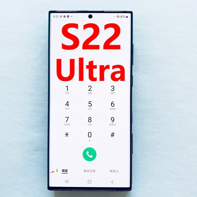 Samsung S22 Ultra S908B S908E Super AMOLED LCD Display mit Touch Screen und Rahmen in Schwarz - Bild 1