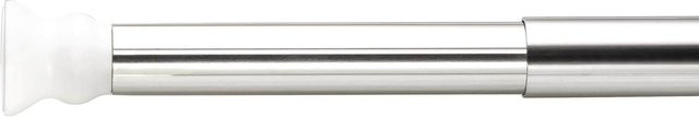 RIDDER Federstange Wien Duschstange ohne Bohren in Silber, Durchmesser: 25 mm, Länge: 110-185 cm - Bild 1