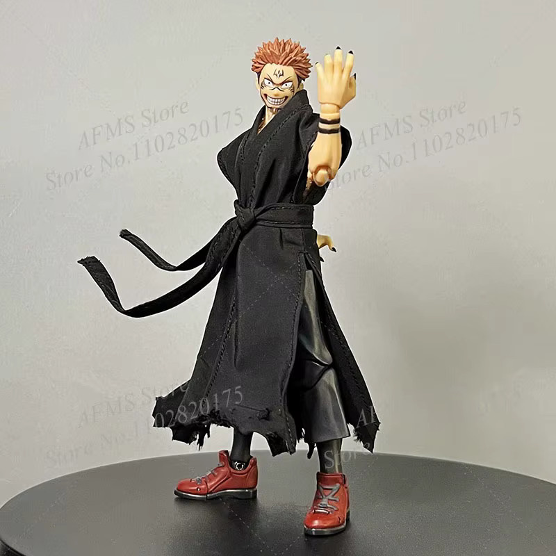 Hot Toys Anime Ryomen Sukuna Okkotsu Yuta Geto Suguru Soutane Satoru Gojo bekämpft Kleidung Set, Actionfigur Körper, Zubehör, Plüsch / Textil - Bild 2