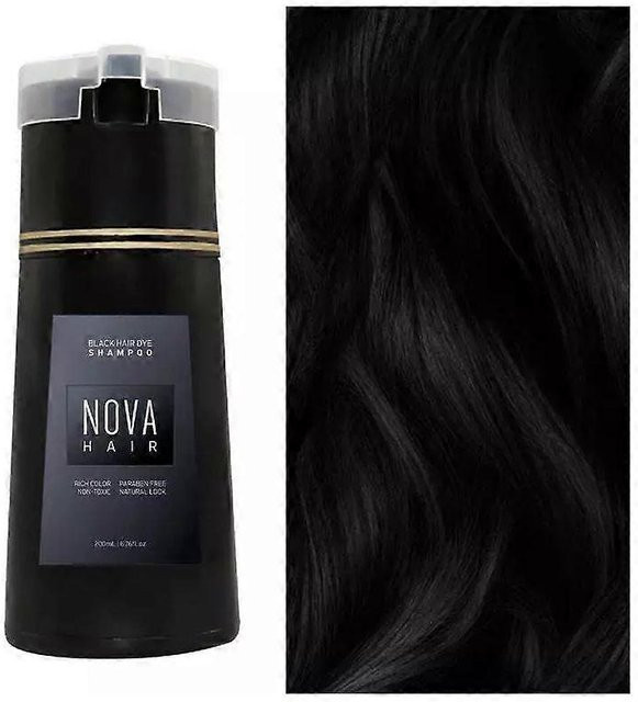 unlimitedst Nova 3-in-1 Haarfärbe-Shampoo, violett, 200 ml - Bild 1