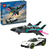 LEGO City Düsenflieger vs. Rennauto Spielset ab 6 Jahren - Bild 2
