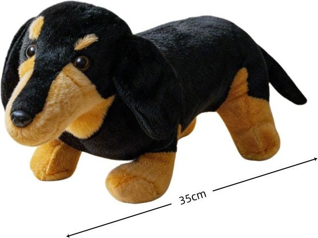 Binchi Fitness Dackel Stofftier, Tierpuppe, ab 14 Jahren - Bild 1