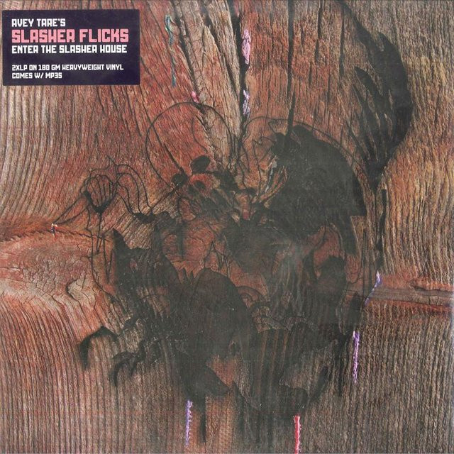 Avey Tares Slasher Flicks - Enter The Slasher House LP Schallplatte von Domino in Braun - Bild 1