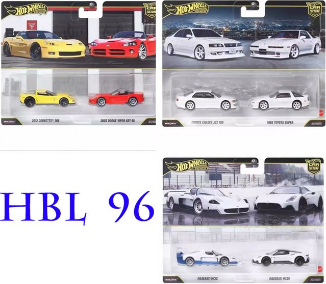 Hot Wheels Original Car Culture, 1:64 Modelle, 2-teiliges Set - Bild 1