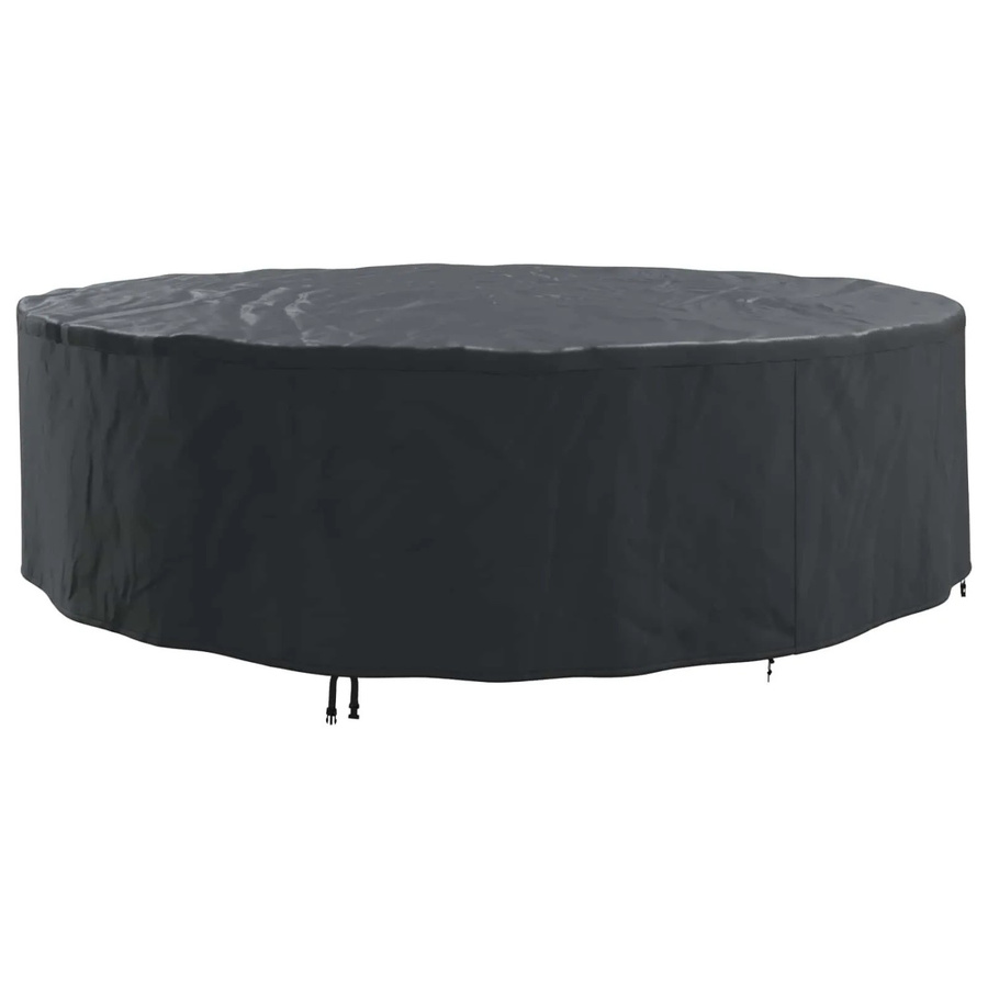 vidaXL Gartenmöbelabdeckung aus 420D Polyester in Schwarz B/T/H: 320 x 320 x 85 cm - Bild 2