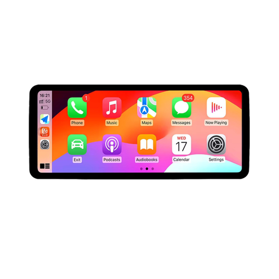 BONROAD 12,3 Zoll Auto Multimedia Radio mit Touchscreen, Drahtloses CarPlay und Android Auto sowie GPS für Mercedes Benz C GLC V W204 W205, Schwarz - Bild 7