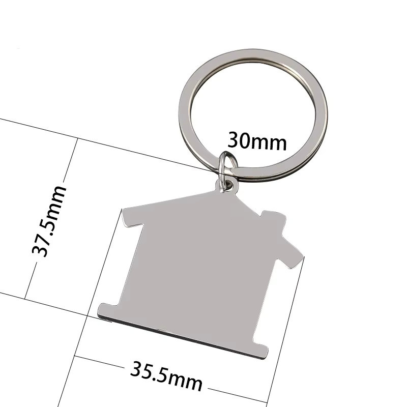 SAISLERWELL Schlüsselanhänger Edelstahl, Unisex - Bild 2