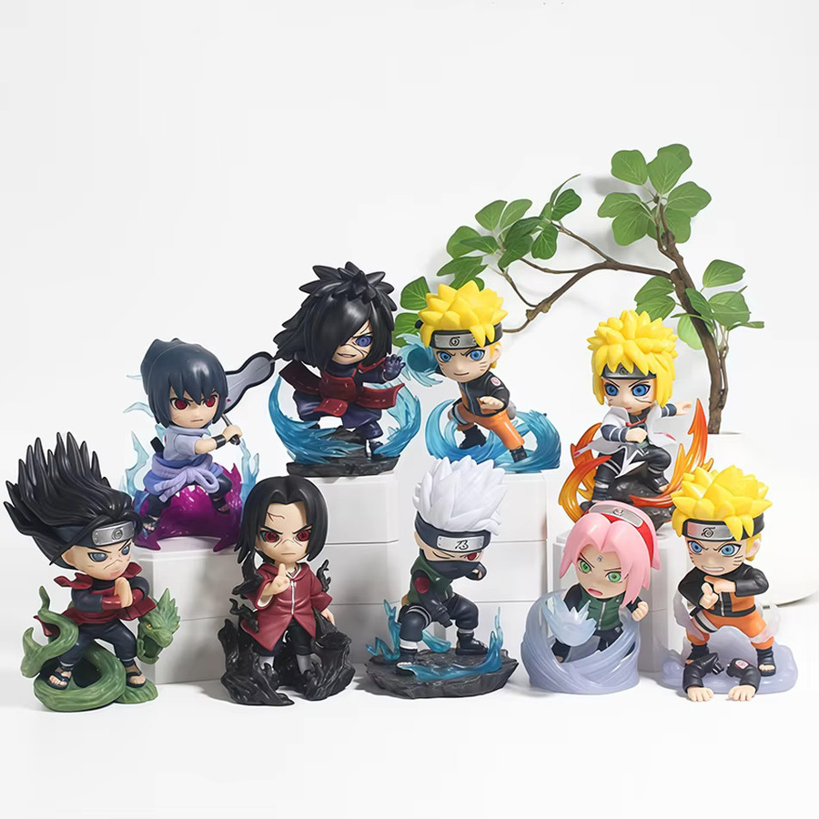 Bandai Naruto Actionfiguren-Set, Q-Version, Sammelmodell - Bild 3