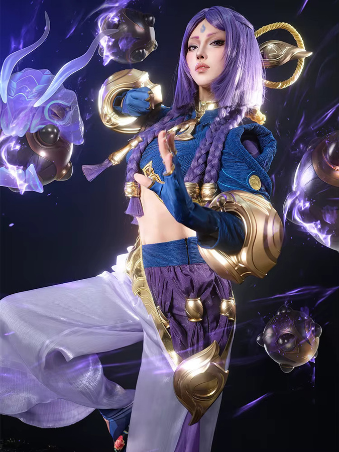 ROLECOS LOL The Unbroken Faith Yunara Cosplay Kostüm, Textil - Bild 3