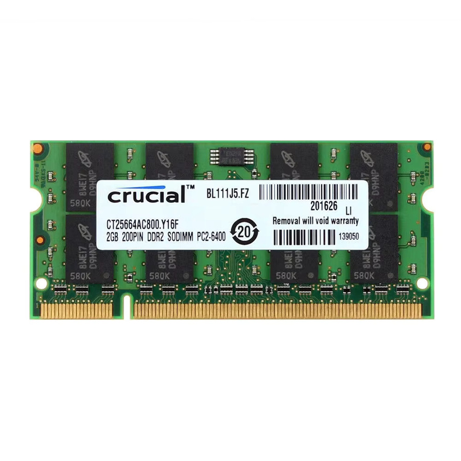 Crucial Laptop-Arbeitsspeicher DDR3 DDR3L Notebook SODIMM in Grün - Bild 2