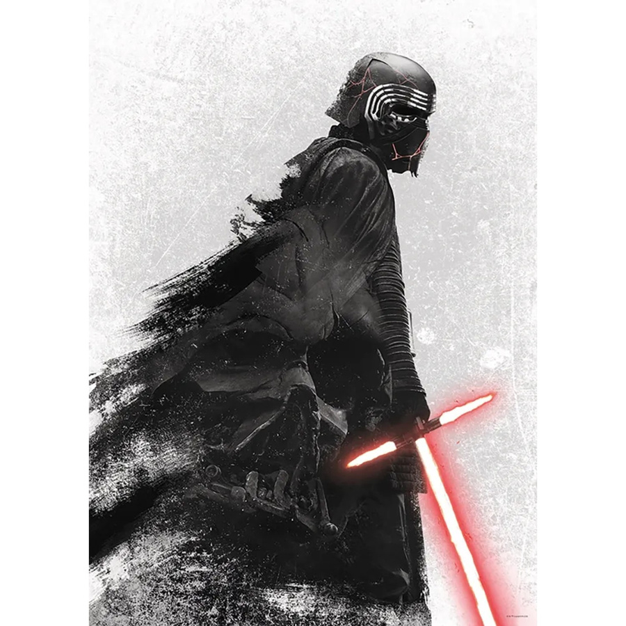 Komar Wandbild Star Wars Vader in Schwarz, B: 50 cm, H: 70 cm - Bild 1