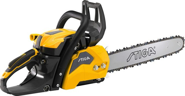 Stiga Benzin-Kettensäge CS 545 in Gelb mit 1,9 kW und 40 cm Schwertlänge - Bild 1