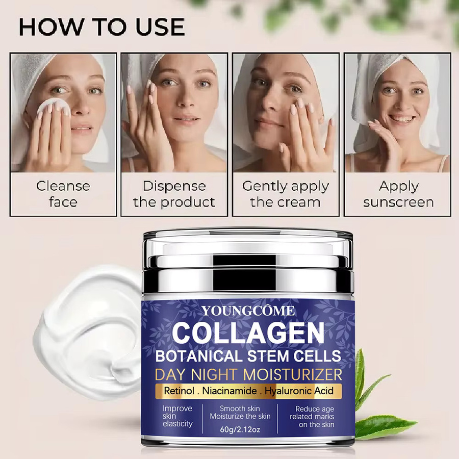 eelhoe Kollagen Stammzell Creme Gesichtspflege, Unisex - Bild 5