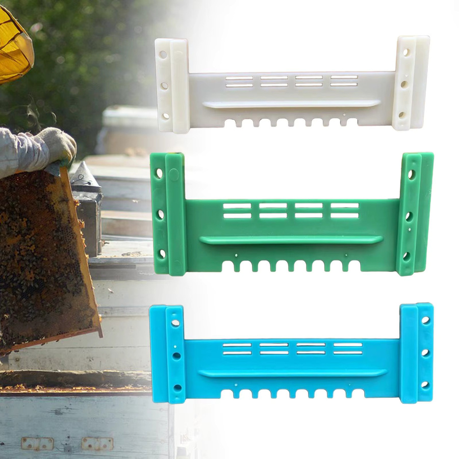Homyl Bienenstock Eingangsreduzierer in Blau zum Schutz vor Mäusen und für den Winter, Länge: 15 cm - Bild 2
