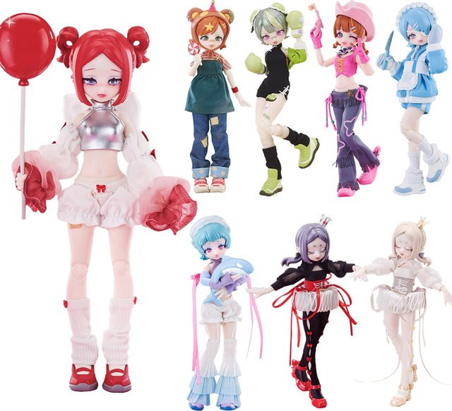 XiDonDon Eve Lynna Dream Park Blind Box, BJD Bewegliche Puppe - Bild 1